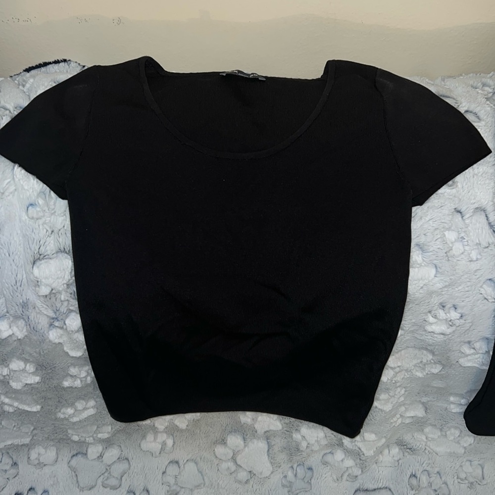 Black Business Casual Blouse